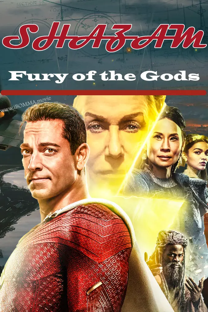 Shazam 2 Fury of the Gods movie poster