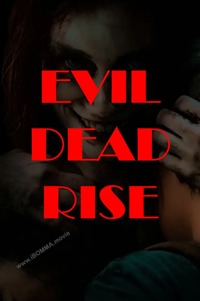 evil dead rise movie poster