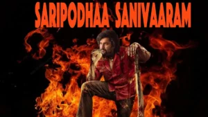 Saripodhaa Sanivaaram movie